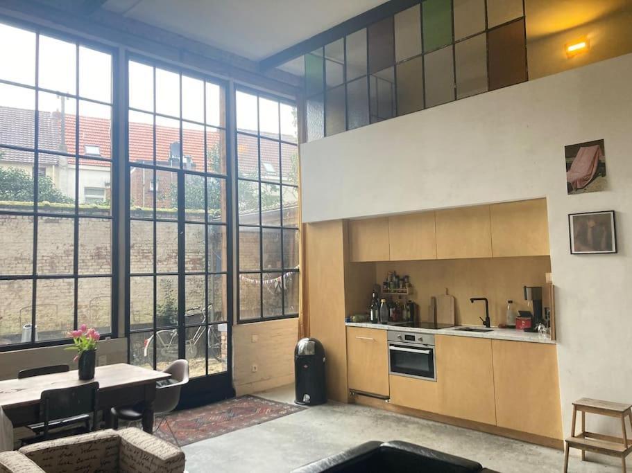 Antwerp Loft -Art And Chill- Parking Available Apartment Exterior photo